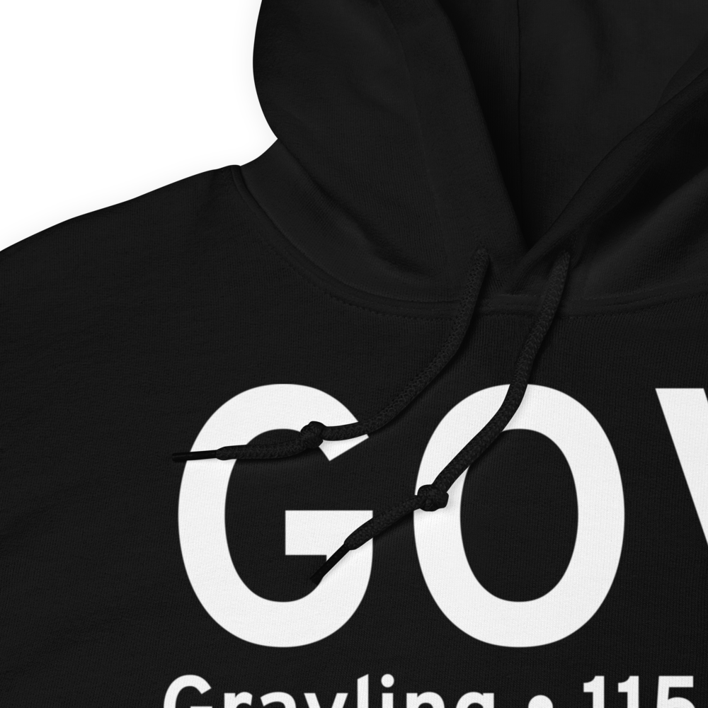 Grayling (KGOV) Airport Hoodie Sweatshirt 
