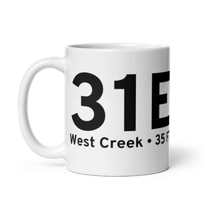 West Creek (K31E) Airport Mug