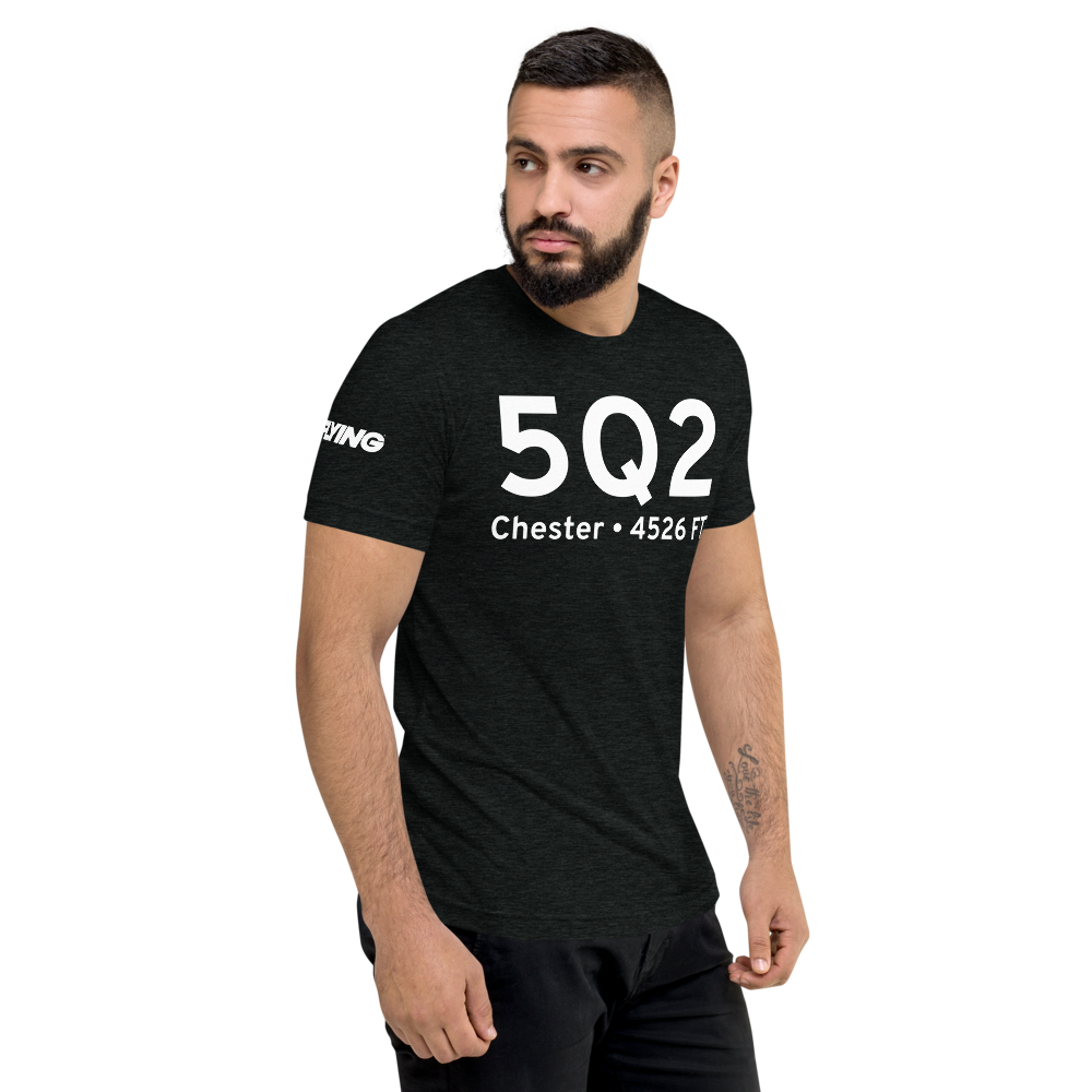 Chester (5Q2) Airport Tri-blend T-Shirt 