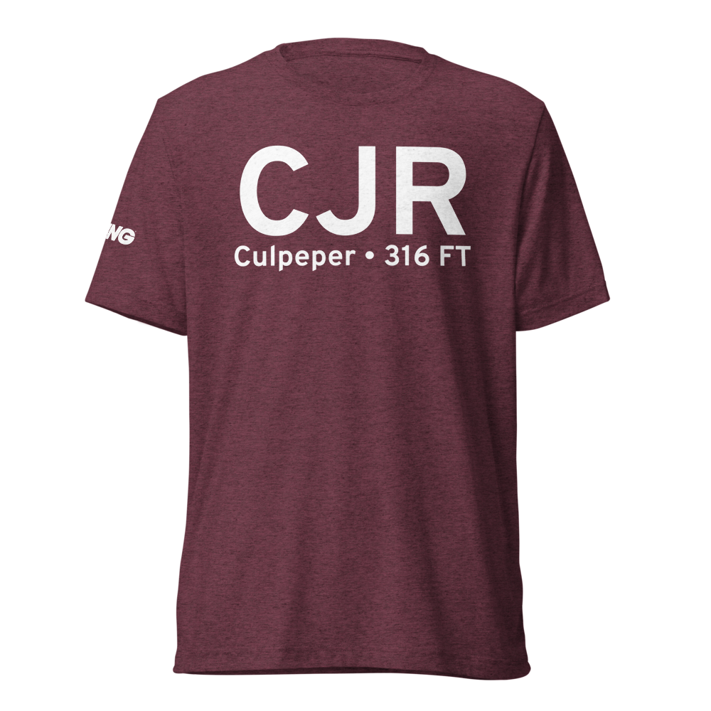 Culpeper (KCJR) Airport Tri-blend T-Shirt 