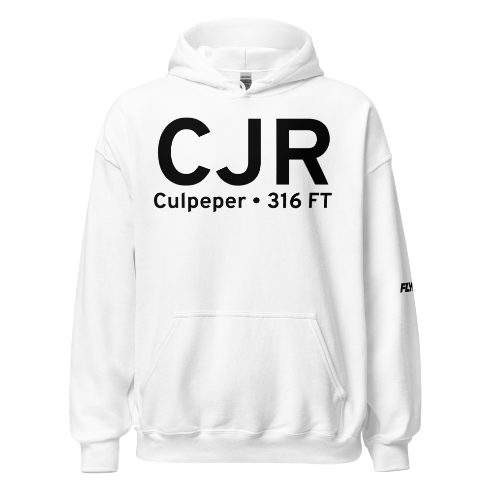 Culpeper (KCJR) Airport Hoodie Sweatshirt 