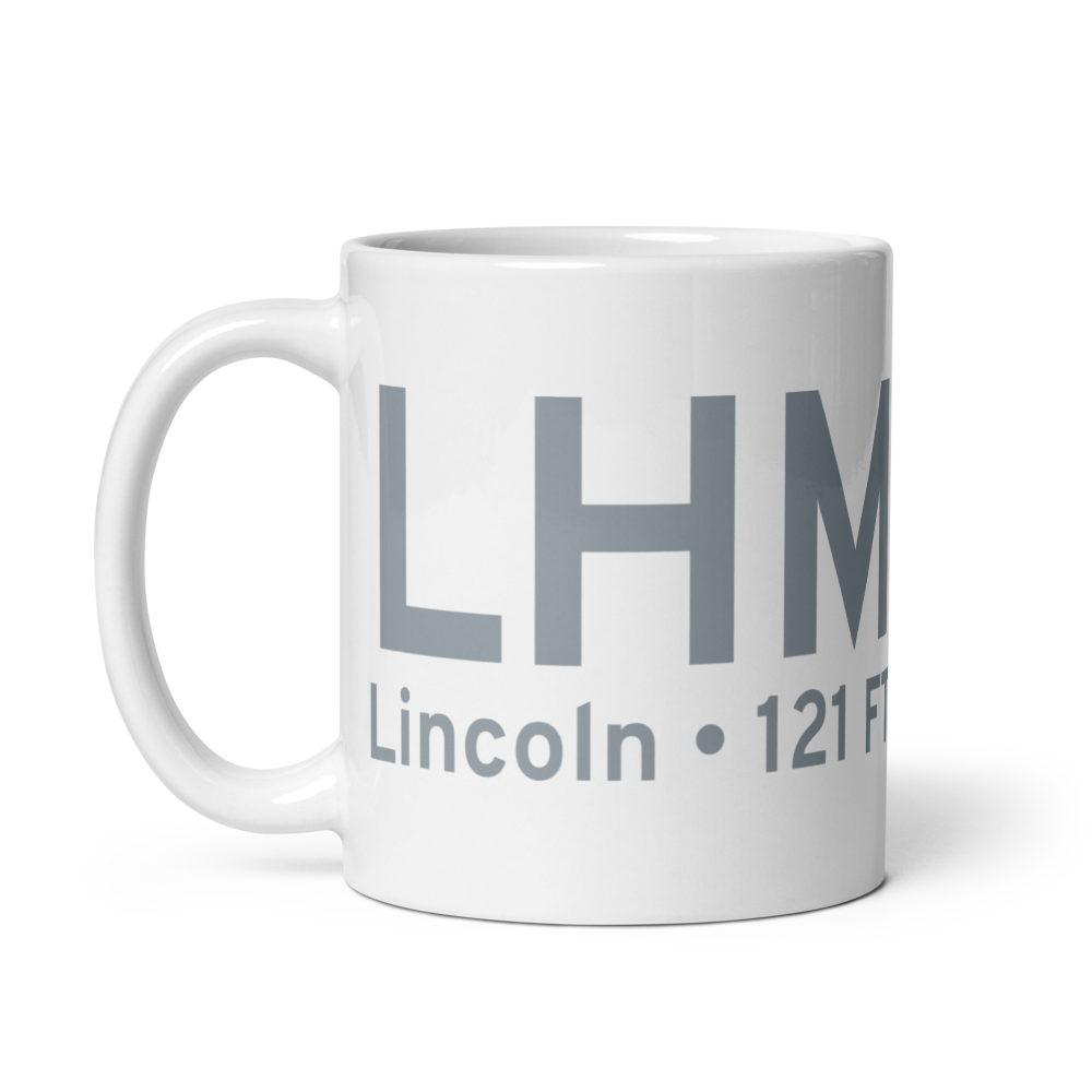Lincoln (KLHM) Airport Mug 