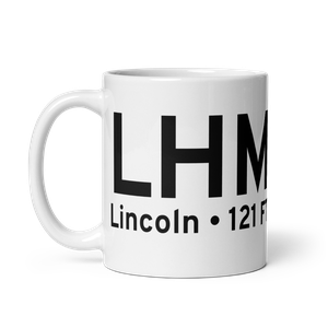 Lincoln (KLHM) Airport Mug