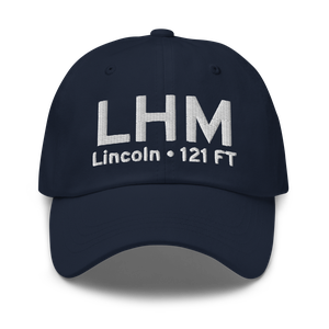 Lincoln (KLHM) Airport Hat