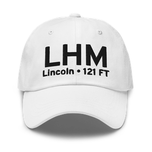 Lincoln (KLHM) Airport Hat