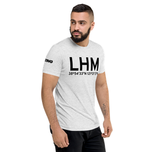 Lincoln (KLHM) Airport Tri-blend T-Shirt