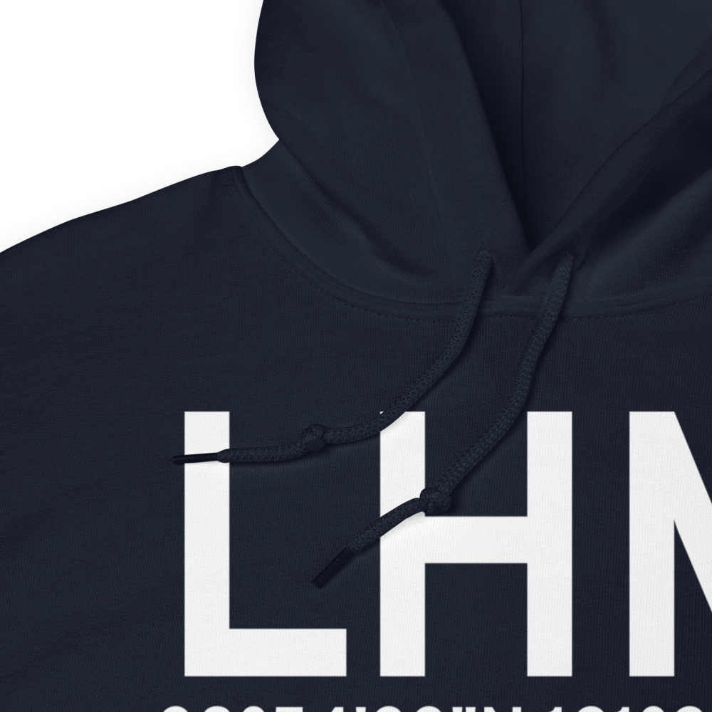Lincoln (KLHM) Airport Hoodie Sweatshirt 