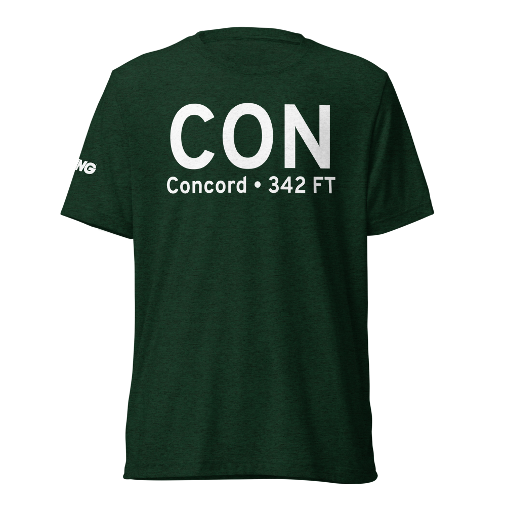 Concord (KCON) Airport Tri-blend T-Shirt 