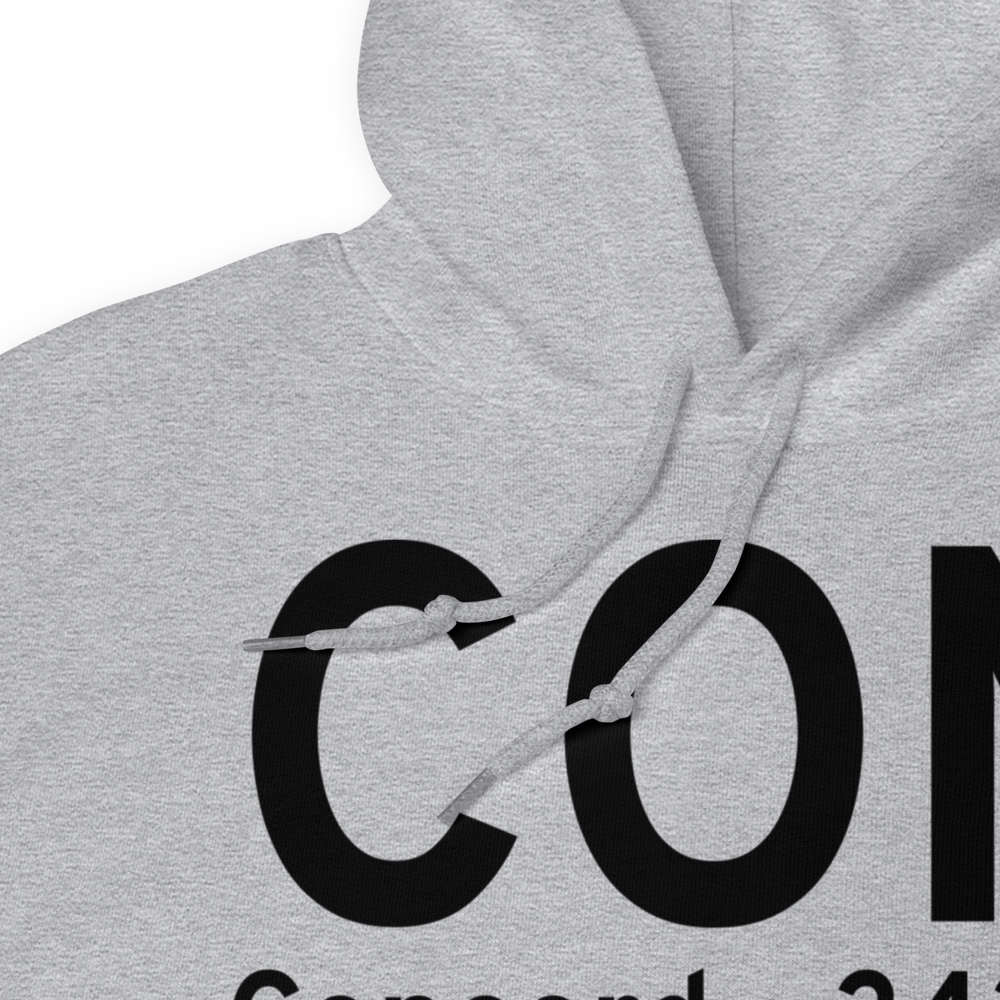 Concord (KCON) Airport Hoodie Sweatshirt 