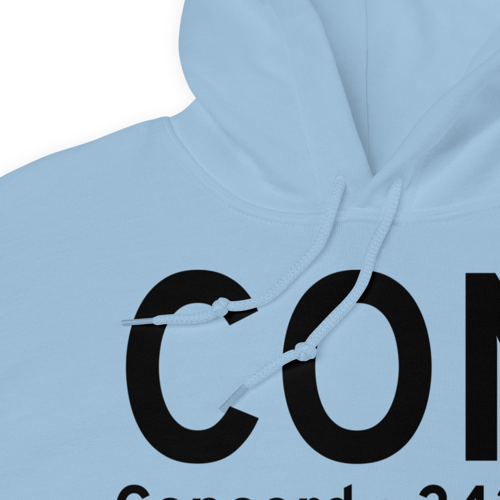 Concord (KCON) Airport Hoodie Sweatshirt 