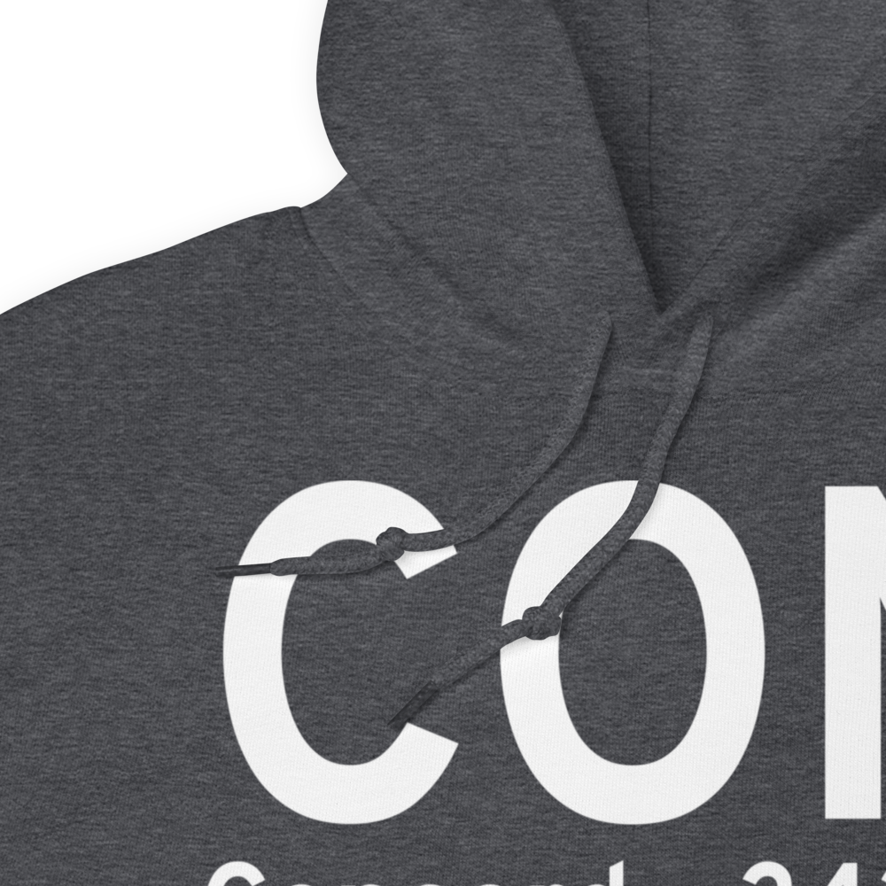 Concord (KCON) Airport Hoodie Sweatshirt 