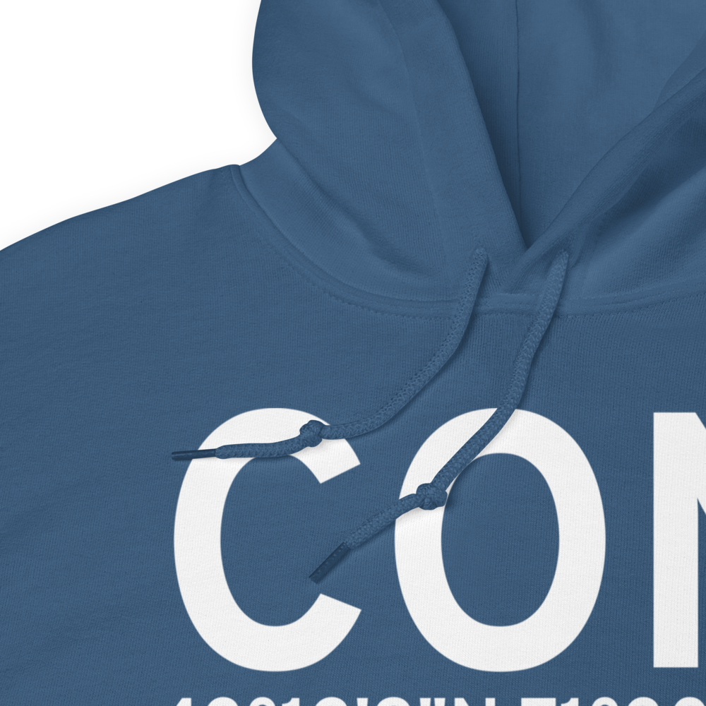Concord (KCON) Airport Hoodie Sweatshirt 