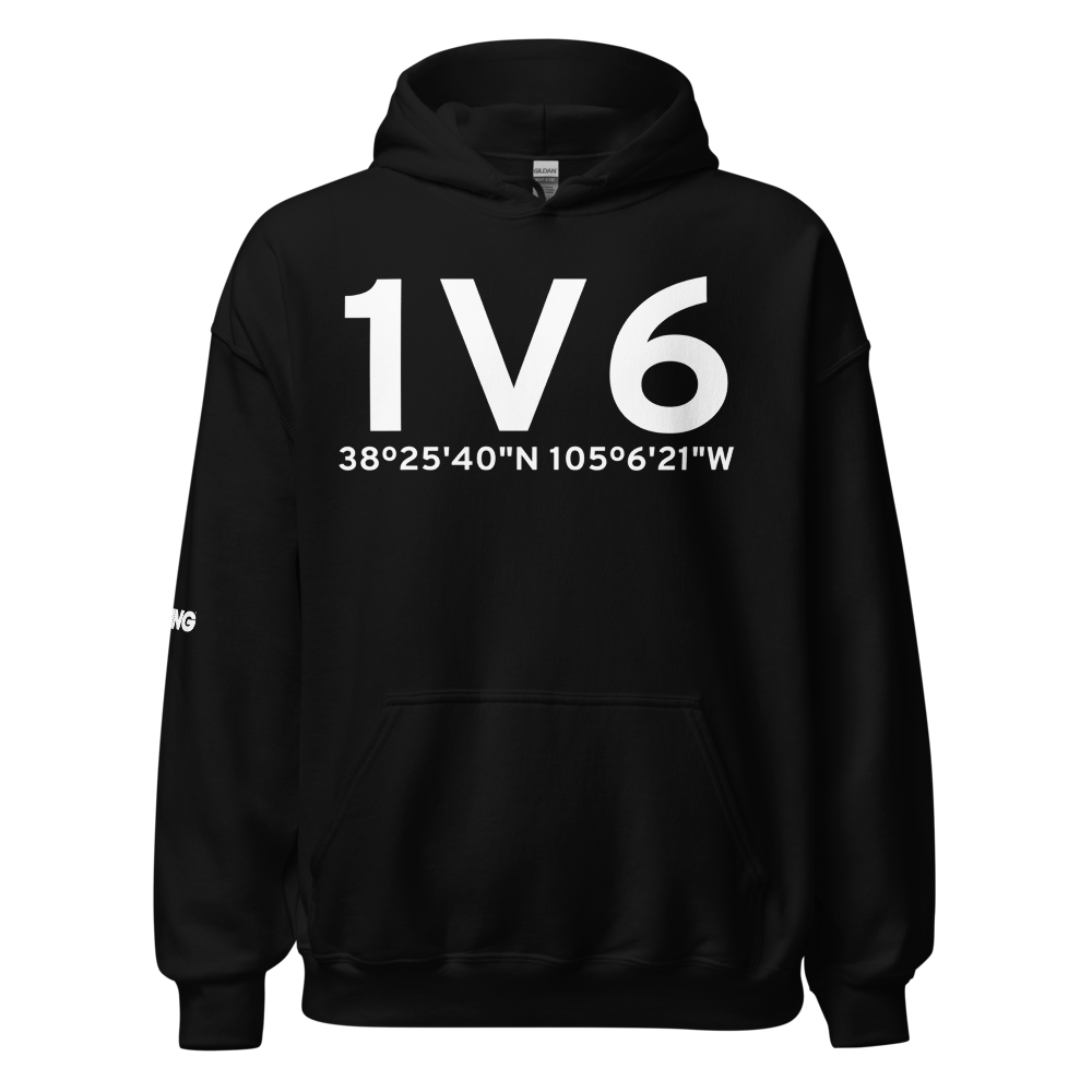 Cañon City (K1V6) Airport Hoodie Sweatshirt 