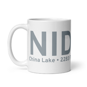 China Lake (KNID) Airport Mug