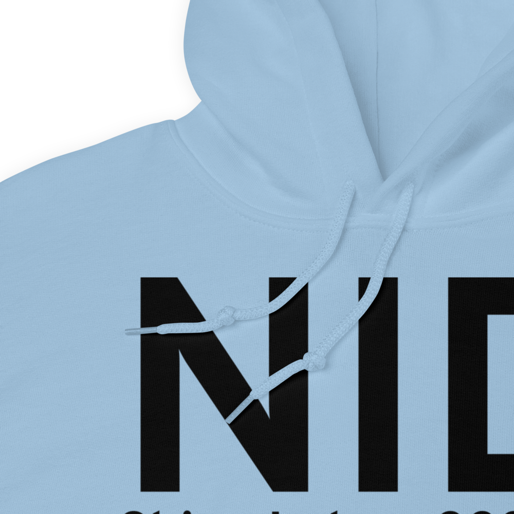 China Lake (KNID) Airport Hoodie Sweatshirt 