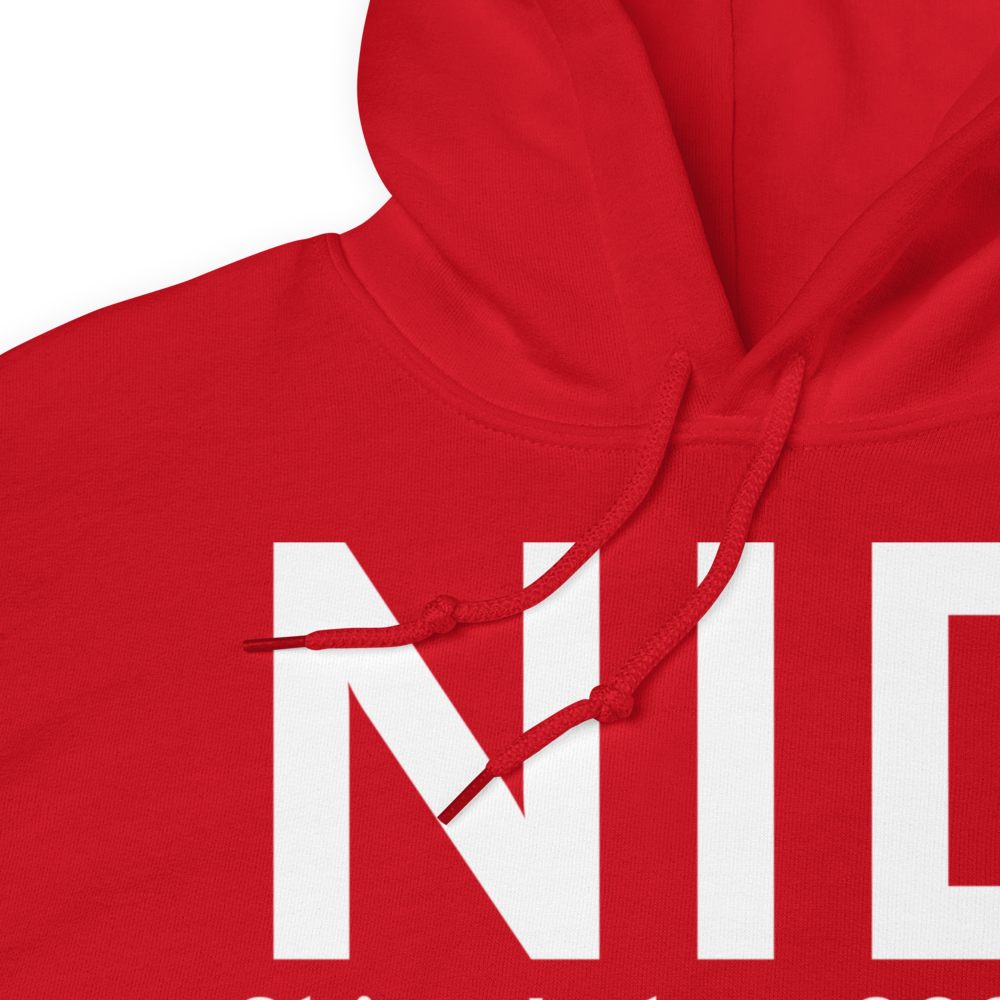 China Lake (KNID) Airport Hoodie Sweatshirt 