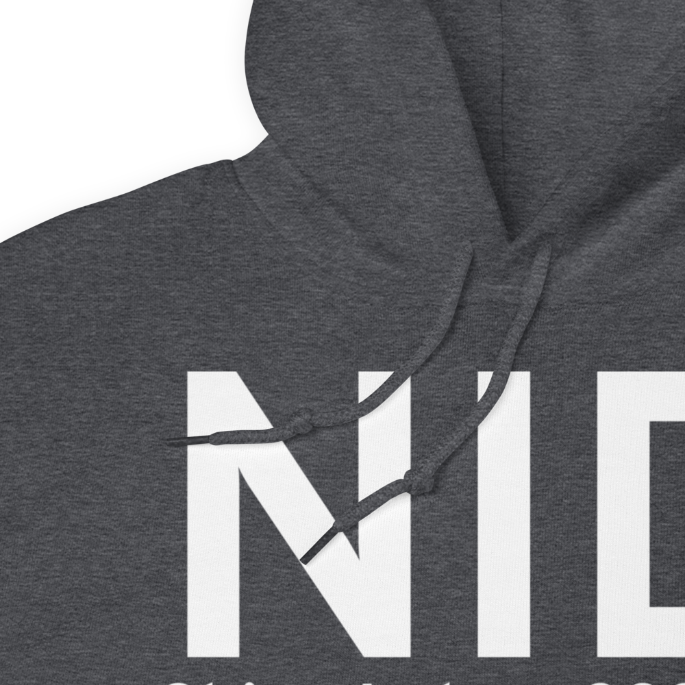 China Lake (KNID) Airport Hoodie Sweatshirt 