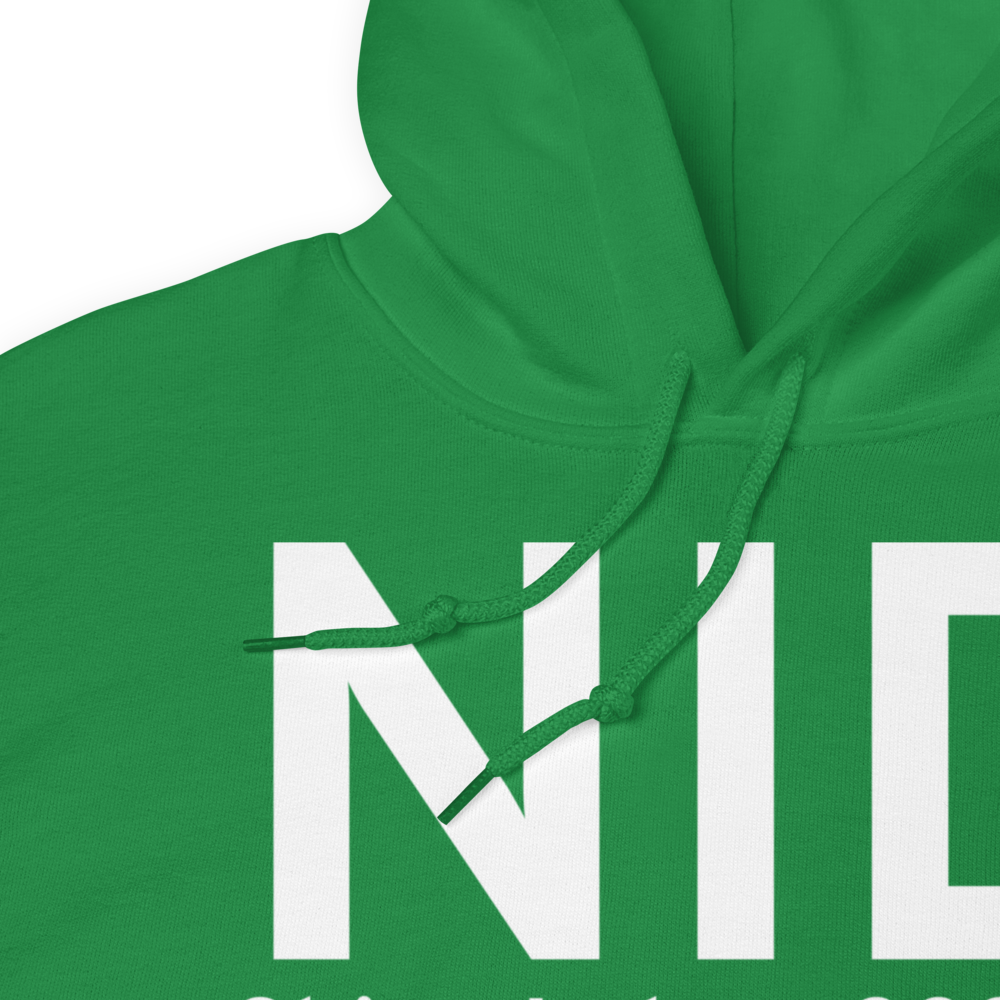 China Lake (KNID) Airport Hoodie Sweatshirt 