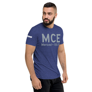 Merced (KMCE) Airport Tri-blend T-Shirt