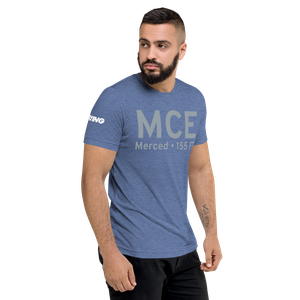 Merced (KMCE) Airport Tri-blend T-Shirt