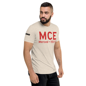 Merced (KMCE) Airport Tri-blend T-Shirt