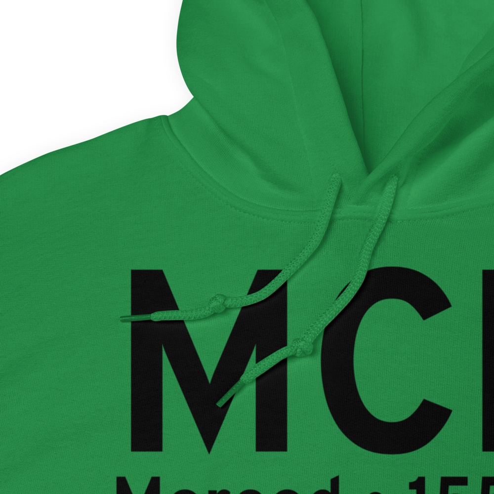 Merced (KMCE) Airport Hoodie Sweatshirt 