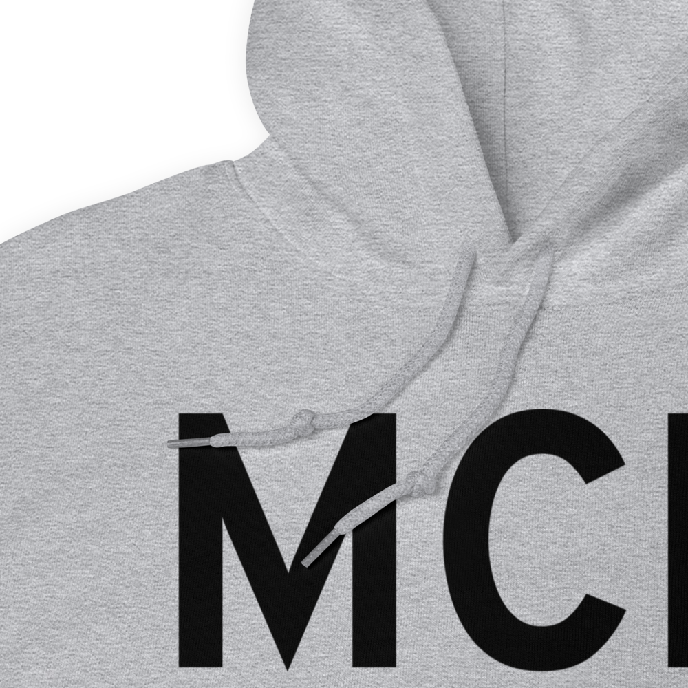 Merced (KMCE) Airport Hoodie Sweatshirt 