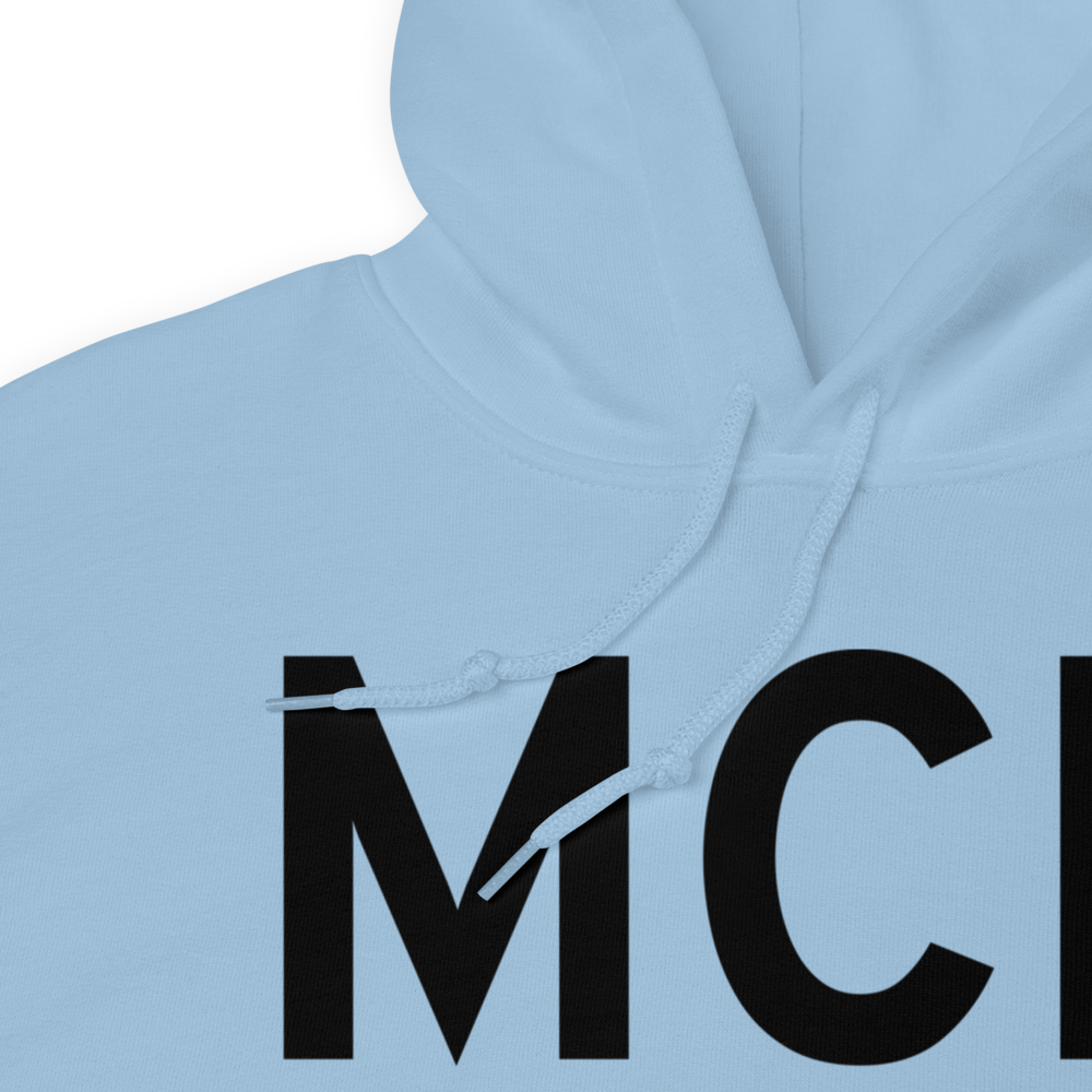 Merced (KMCE) Airport Hoodie Sweatshirt 