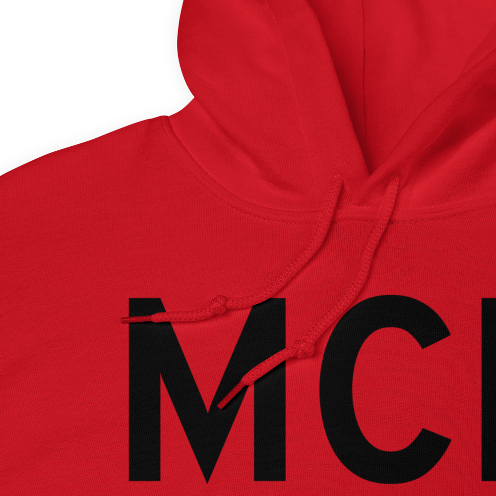 Merced (KMCE) Airport Hoodie Sweatshirt 