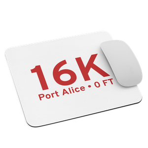 Port Alice (16K) Airport  Mouse Pad