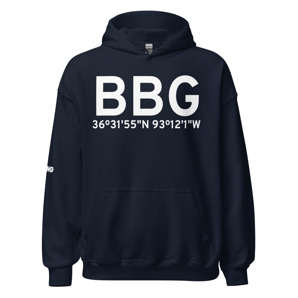Branson (BBG) Airport Hoodie Sweatshirt 