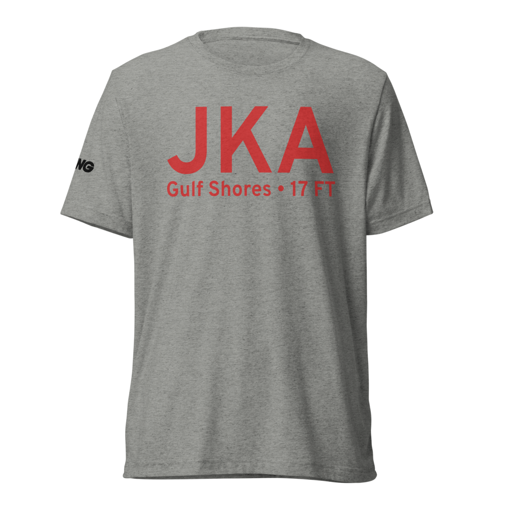 Gulf Shores (KJKA) Airport Tri-blend T-Shirt 