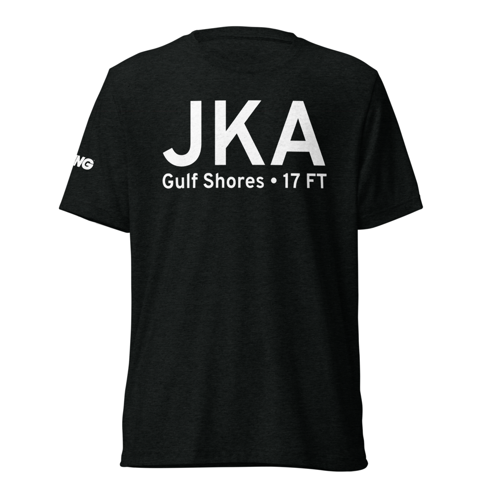 Gulf Shores (KJKA) Airport Tri-blend T-Shirt 