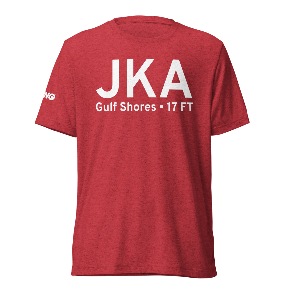Gulf Shores (KJKA) Airport Tri-blend T-Shirt 