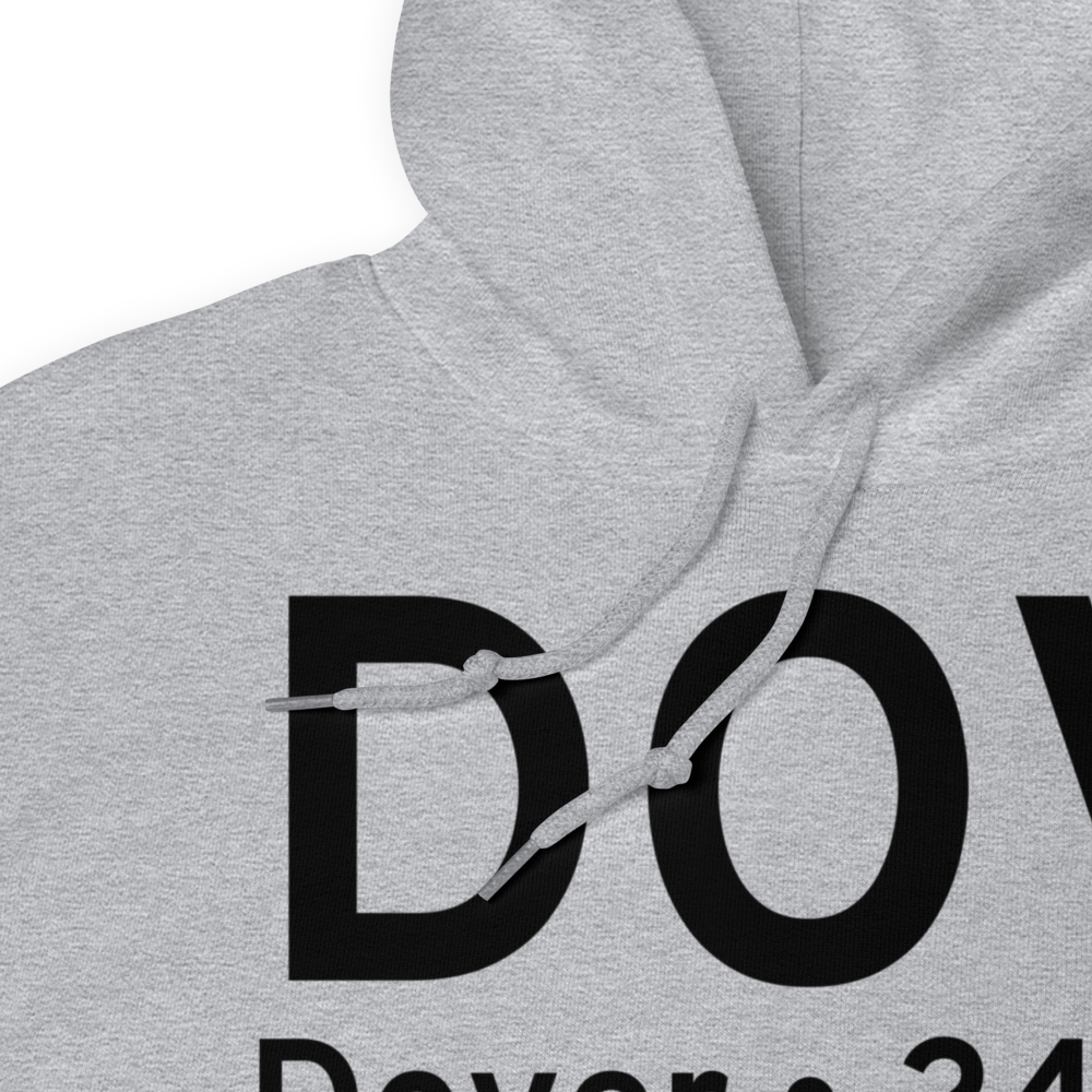 Dover (KDOV) Airport Hoodie Sweatshirt 