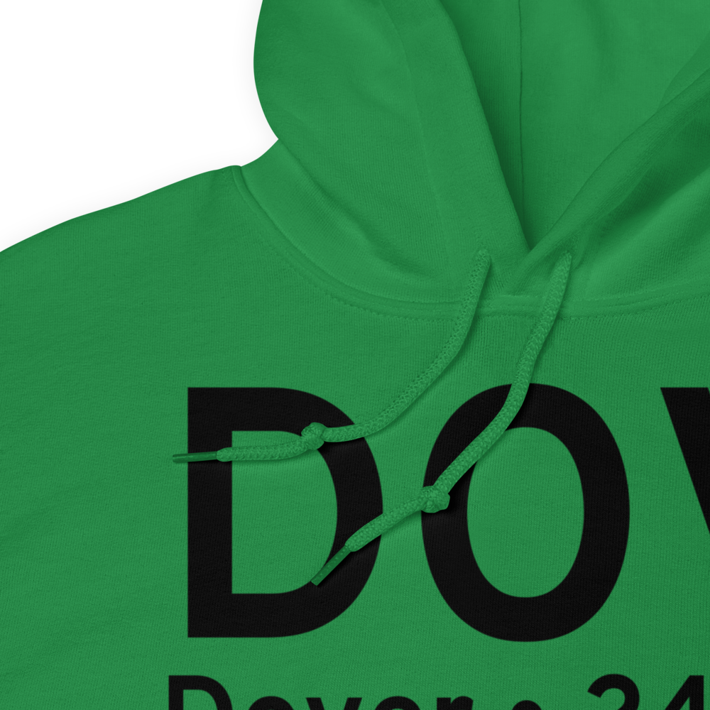 Dover (KDOV) Airport Hoodie Sweatshirt 