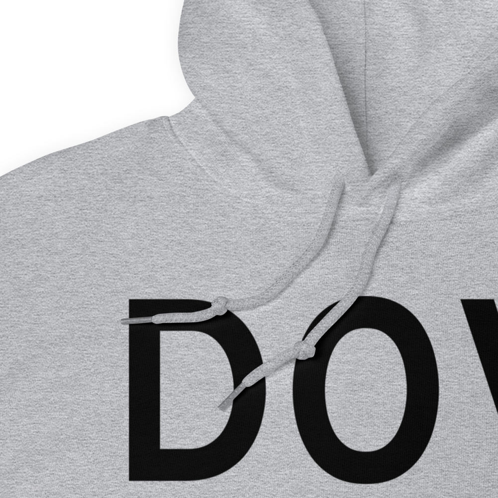 Dover (KDOV) Airport Hoodie Sweatshirt 