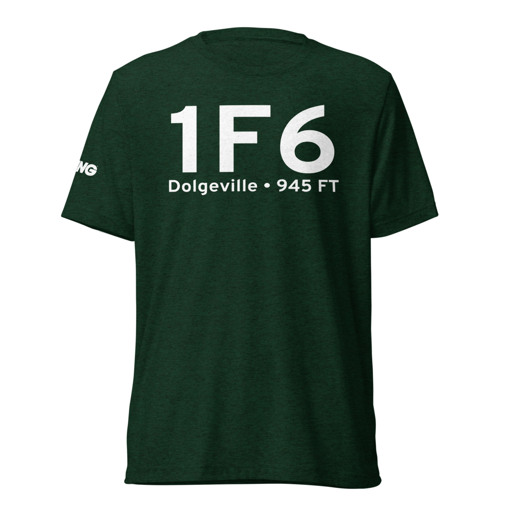Dolgeville (1F6) Airport Tri-blend T-Shirt 