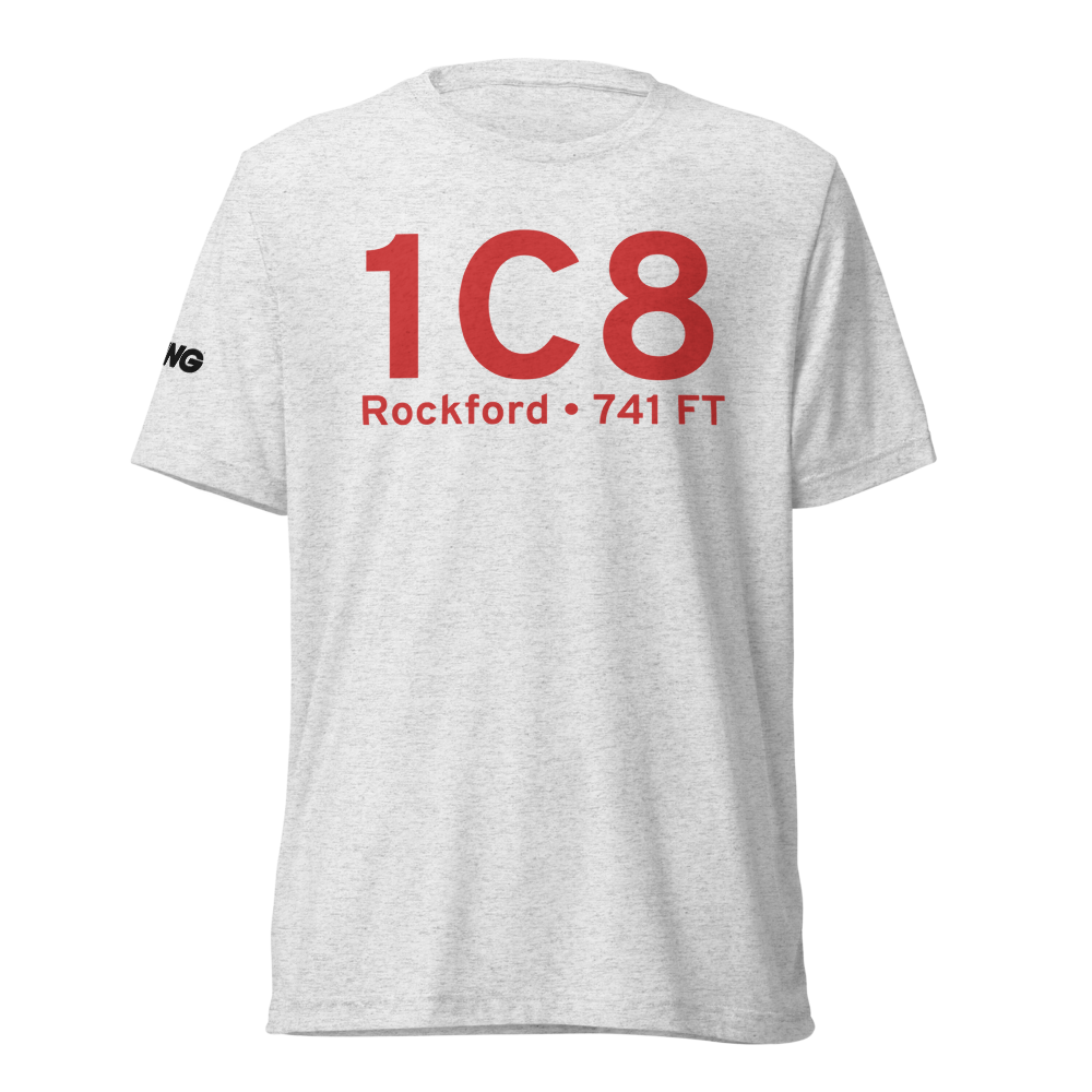 Rockford (1C8) Airport Tri-blend T-Shirt 
