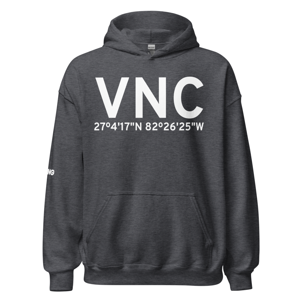 Venice (KVNC) Airport Hoodie Sweatshirt 