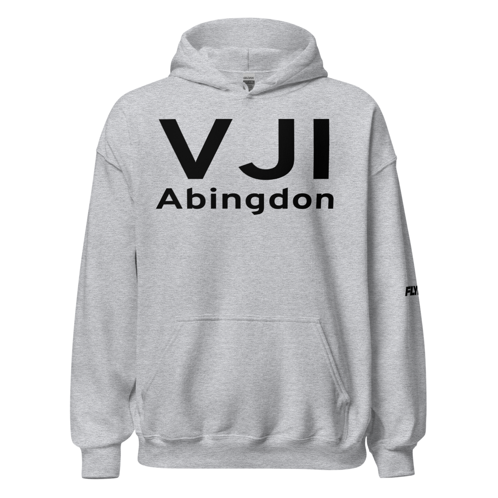 Abingdon (KVJI) Airport Hoodie Sweatshirt 