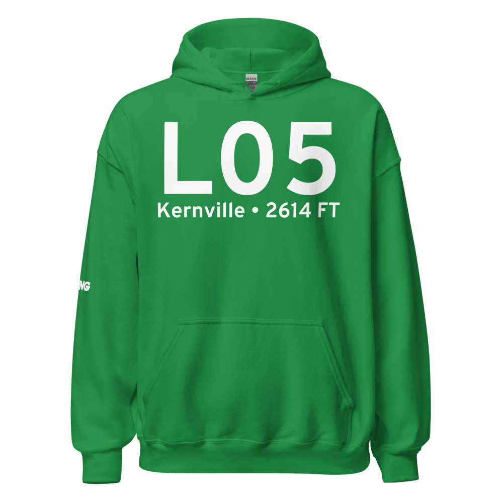 Kernville (KL05) Airport Hoodie Sweatshirt 
