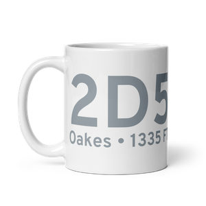 Oakes (K2D5) Airport Mug