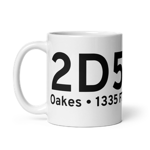 Oakes (K2D5) Airport Mug