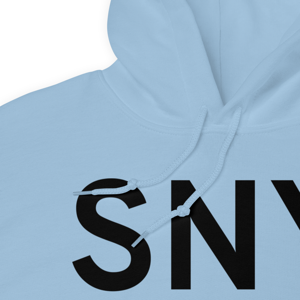 Sidney (KSNY) Airport Hoodie Sweatshirt 