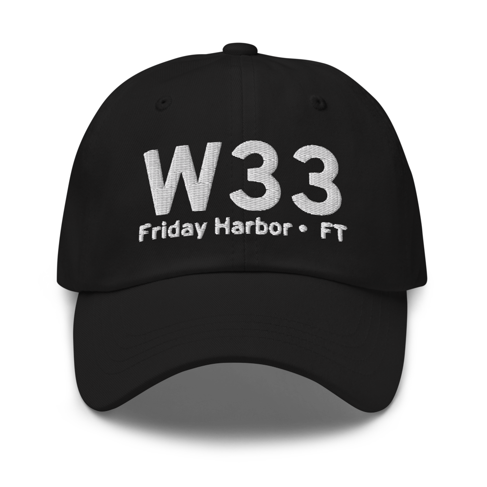 Friday Harbor (W33) Airport Hat 
