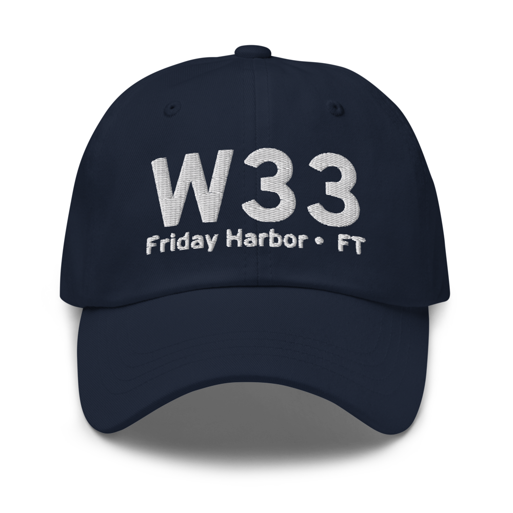 Friday Harbor (W33) Airport Hat 