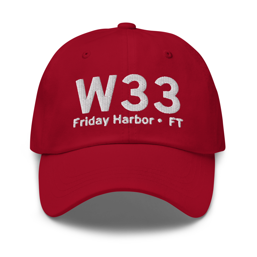 Friday Harbor (W33) Airport Hat 