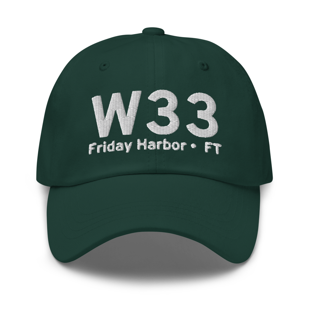 Friday Harbor (W33) Airport Hat 