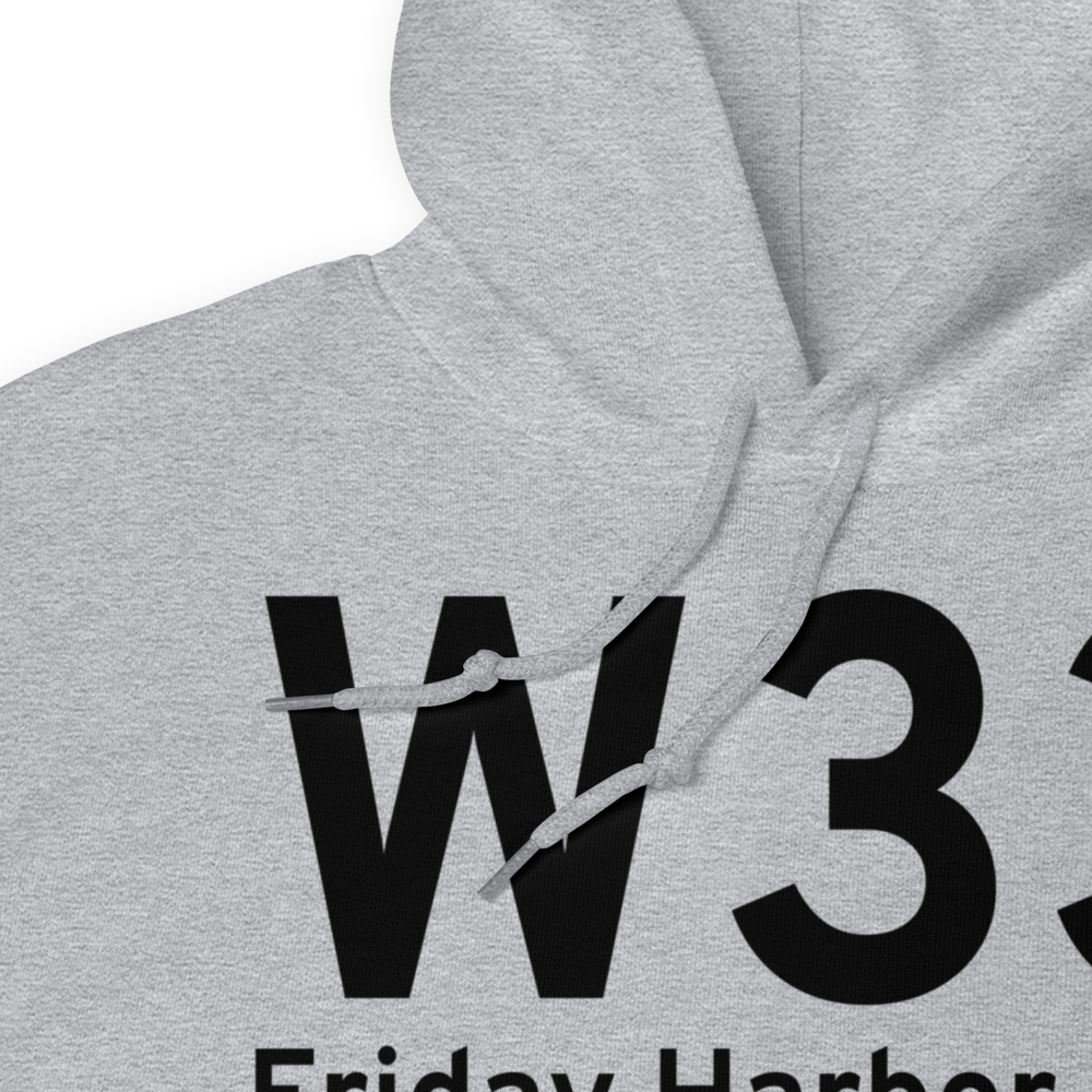 Friday Harbor (W33) Airport Hoodie Sweatshirt 